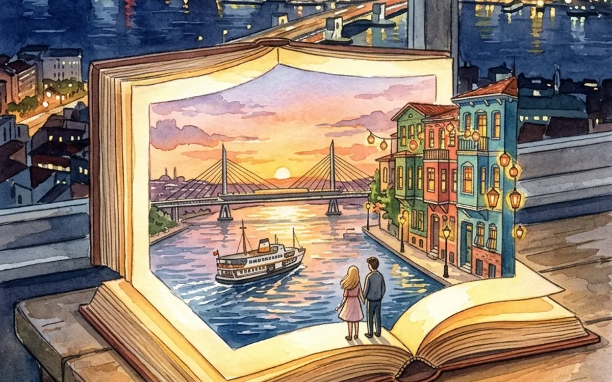 An illustrated page from a Fableself book, Graduation