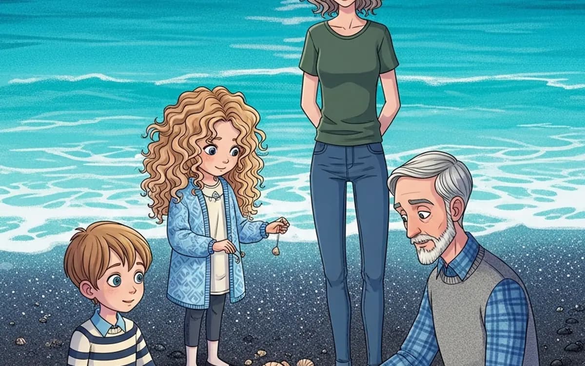 Bir Fableself kitabından illüstrasyon sayfası, Anneanne & babaanne